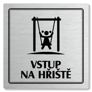 Piktogram Vstup na hřiště